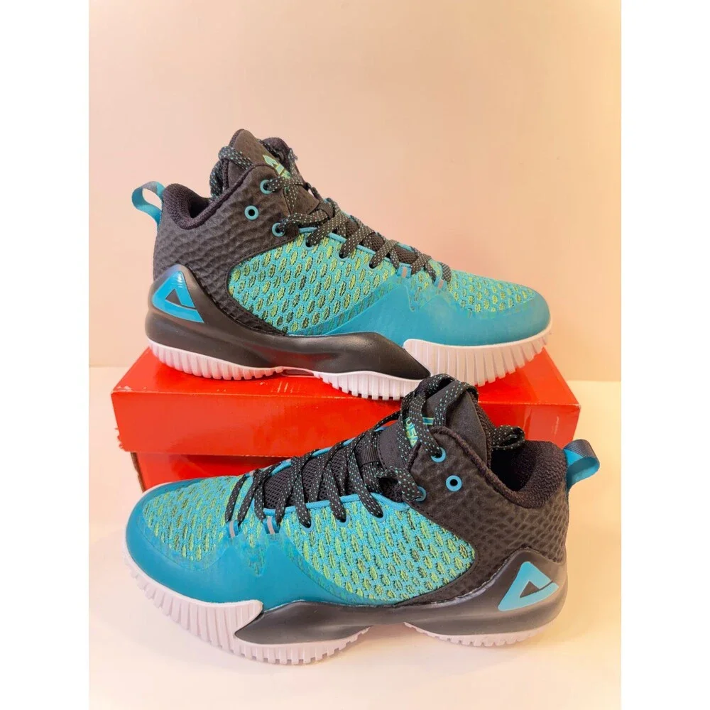 Peak Sports Shoes Womens Blue Black US 8